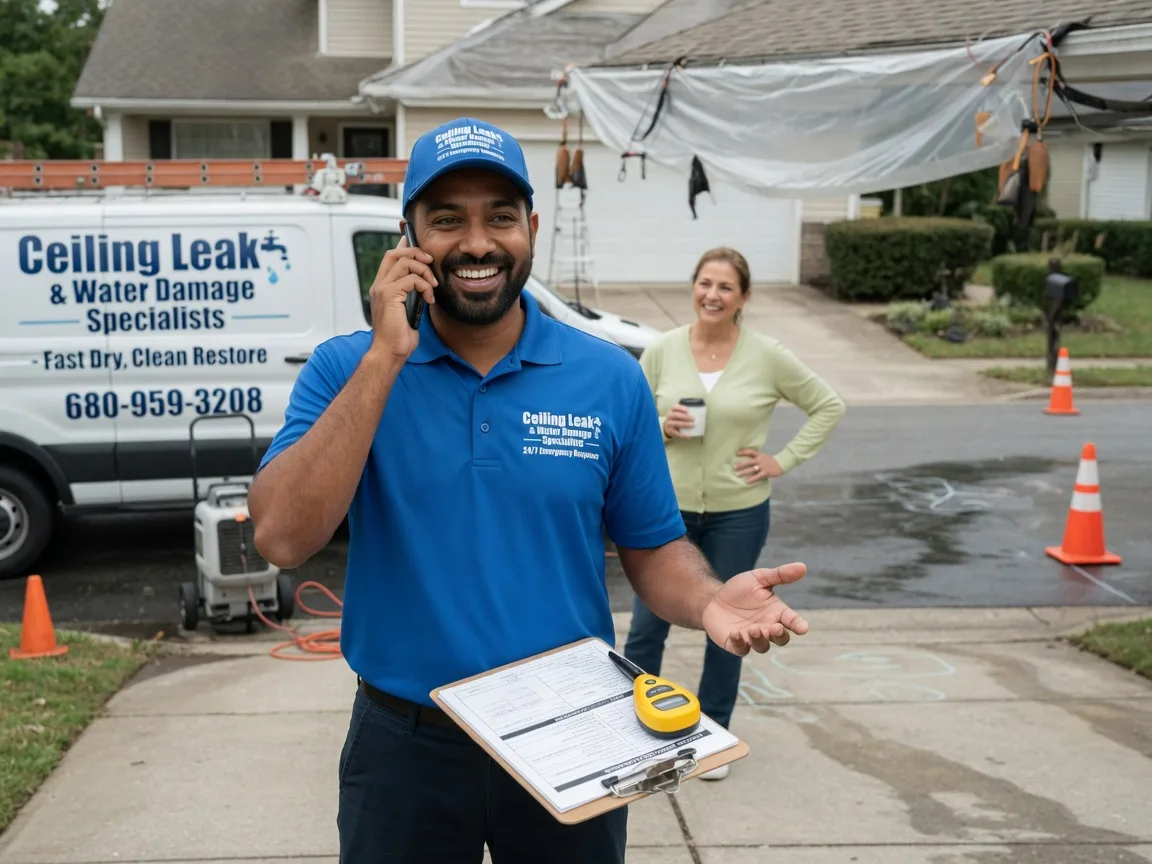 Ceiling Leak Cleanup Los Ebanos, TX FAQs
